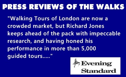 A review of Richard's walks in the London Evening Standard.