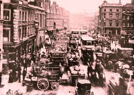 Commercial Street as it was in 1888.