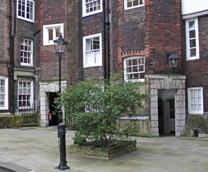The old square in Lincoln's Inn.