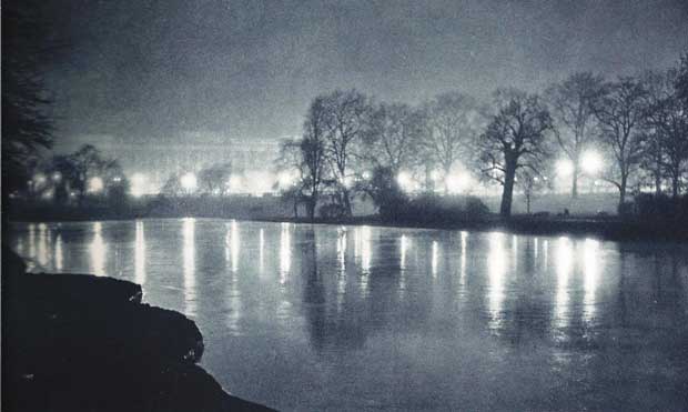 The haunted lake in St James's Park.