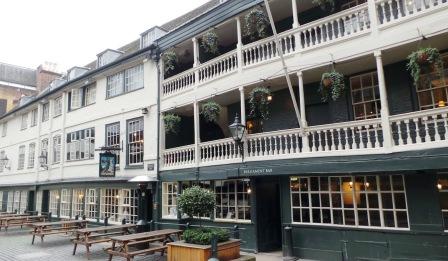 The George Inn London's only surviving galleried coaching inn.