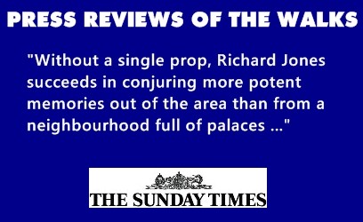 The Sunday Times review of Richards Walking Tours.