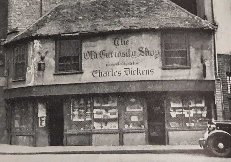 The Old Curiosity Shop in 1933.