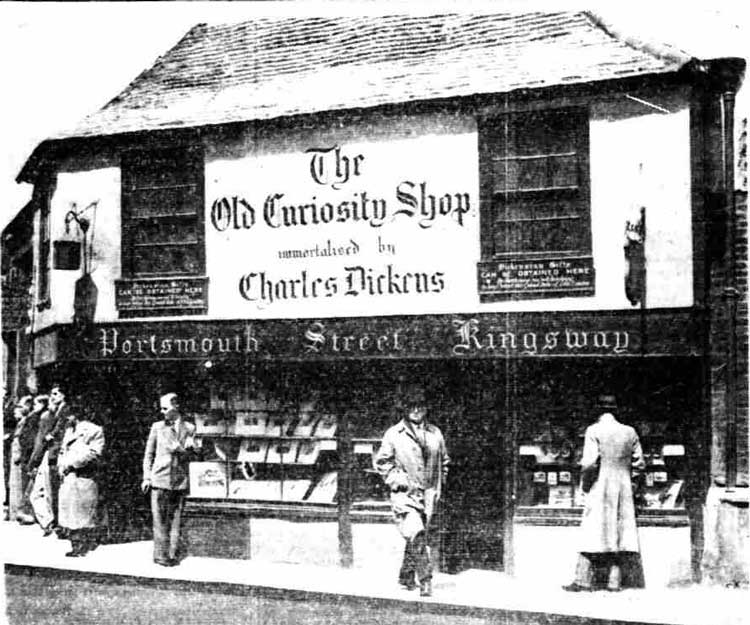 The Old Curiosity Shop in 1936.