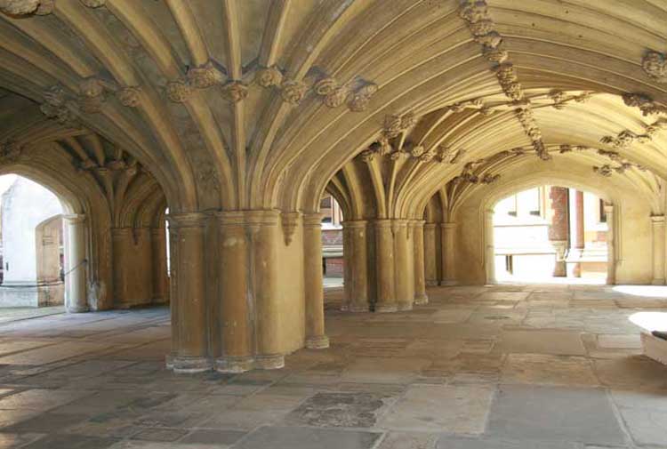 The cloisters of Lincoln's Inn.