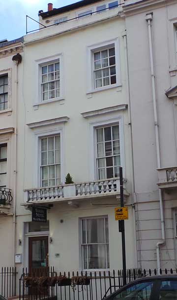 126 Warwick Street where Wells and Amber Reeves met up.