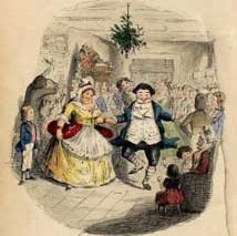 A scene from A Christmas Carol.