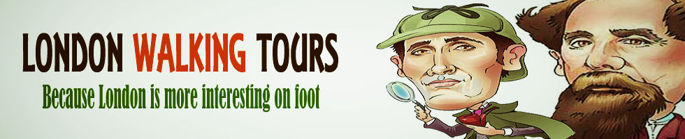 London Walking Tours header banner.