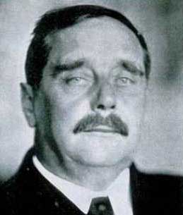 A photo of H. G. Wells