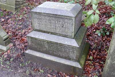 Old grave in Hampstead.