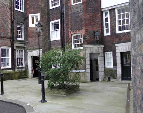 Old brick buildings in Lincoln's Inn.