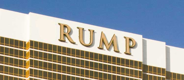 The name RUMP in gold letters.