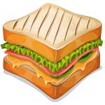 A sandwich.