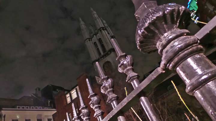 The church tower of St Michael Cornhill.