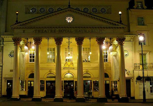 The haunted Theatre Royal, Haymarket.