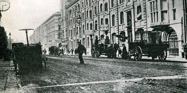 A photograph of Commercial Street.