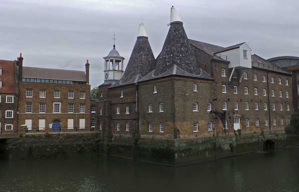 The Three Mills Distillery.