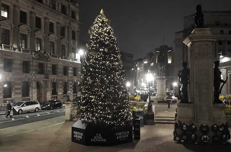 The Bank Christmas Tree 2018.
