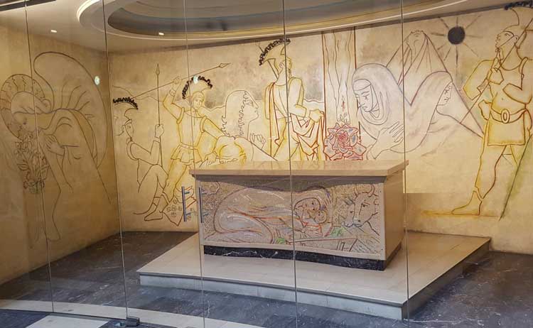 The Jean Cocteau Murals.