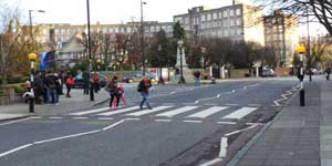 The Abbey Road Crossing.