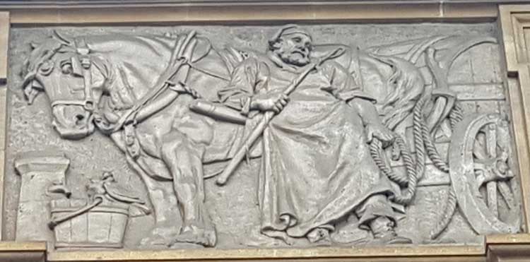 The second frieze.