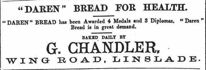 An advert for Daren Bread.