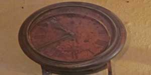 The Dolphin Tavern's clock.