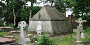 Sir Richard Burton's tomb.